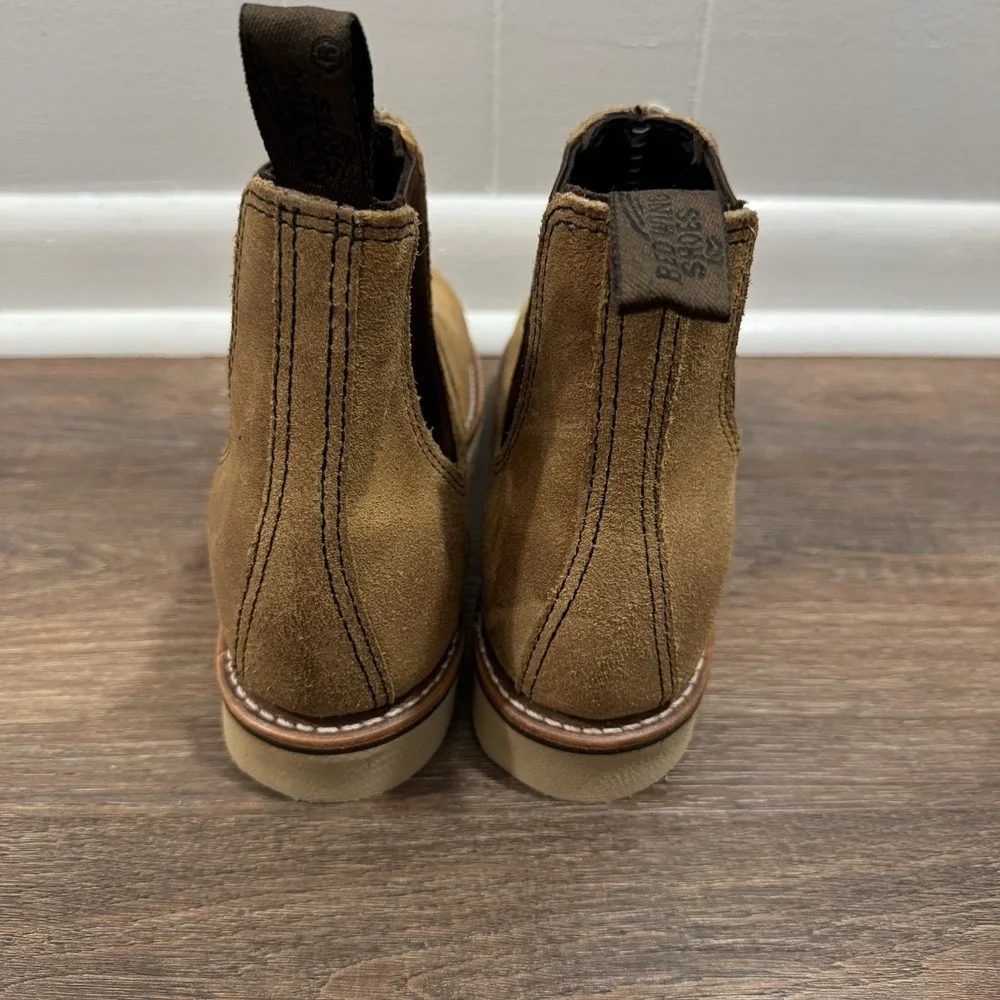 Red Wing Hawthorne Classic Chelsea Boot Men's Sz 8.5 Leather‎ Suede